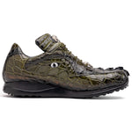 Mauri 8596/3 Hazard Hornback/ Alligator Sneakers Money Green/ Dirty Black