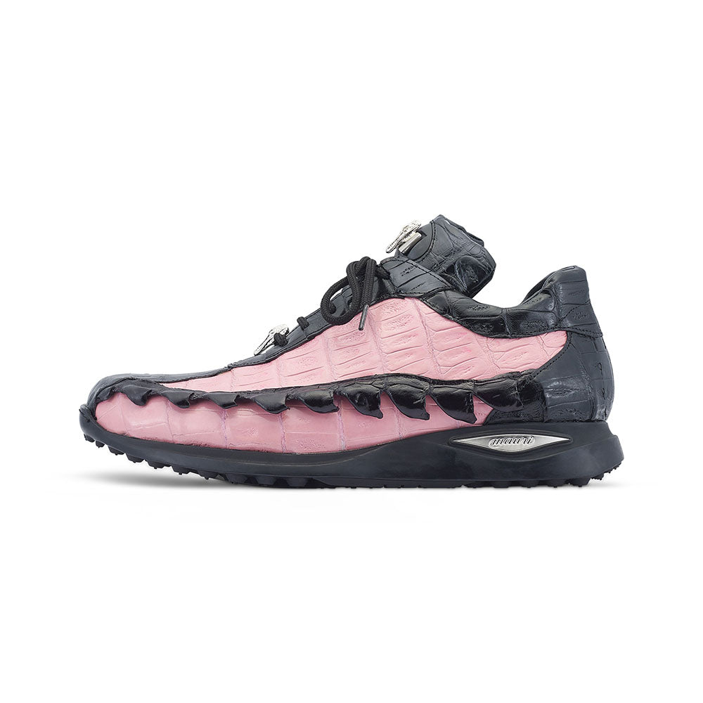 Mauri 8727/1 Crawler Baby Croc / Hornback tail Sneakers Black / Pink