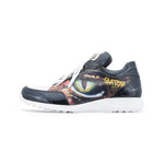 Mauri 8741/2 Solace Patent / Baby Croc / Calfskin Sneakers Black / White
