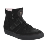 Mauri 8877 Croco & Suede High Top Sneakers Black