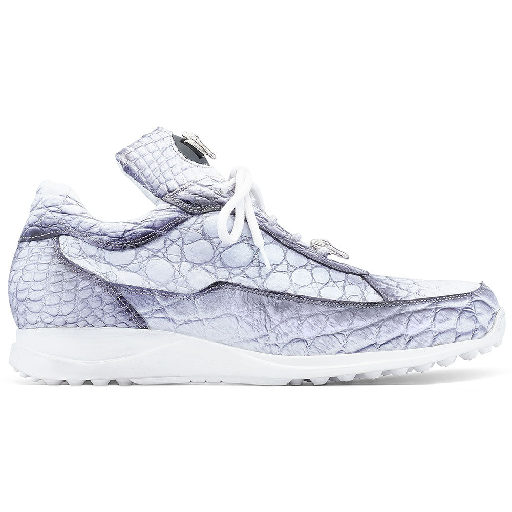 Mauri 8900/2 Alligator Sneakers Dirty White / Black (Special Order)