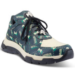 Mauri 8900/2 Calfskin / Baby Crocodile Sneakers Multi Green
