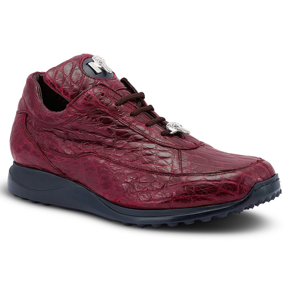 Mauri 8900/2 Alligator Sneakers Ruby Red