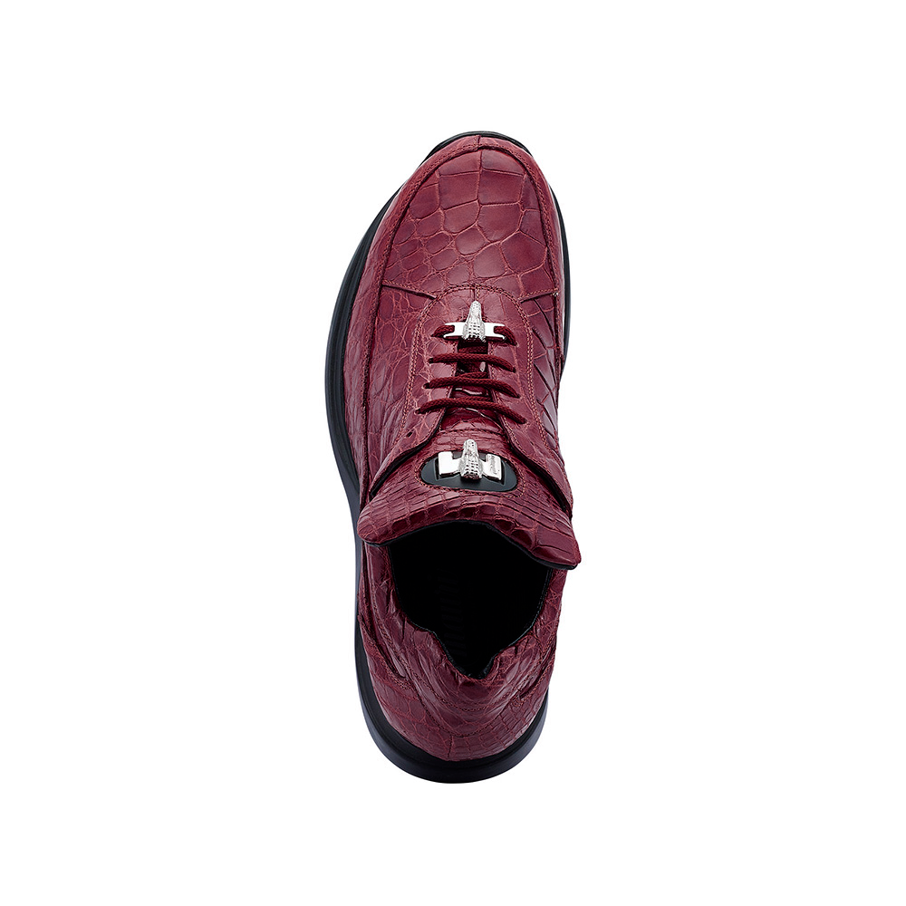 Mauri 8900/2 Alligator Sneakers Ruby Red