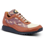 Mauri 8900/2 Tag Sneakers Cognac / Cream / M Shade Print Brown