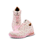 Mauri 8900/8 Mauri Fabric / Baby Crocodile Sneakers Taste of Berry
