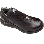 Mauri 8900 Nappa & Croco Sneakers Brown