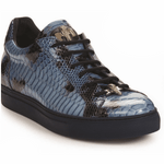 Mauri 8825 Patent Leather Sneakers Blue