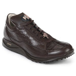 Mauri 8900 Nappa & Crocodile Sneakers Brown (Special Order)