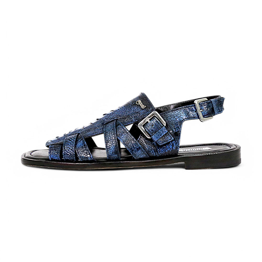 Mauri Antigua 5197 Ostrich Leg Sandals Special Dye Night