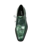 Mauri Arsenal 4642/9 Calfskin/Alligator Shoes Hunter Green