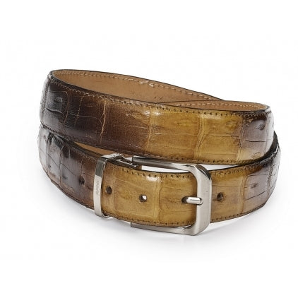 Mauri-Baby-Crocodile-Belt-Multi-Brown