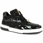 Mauri Breeze 8498/1 Patent/Baby Crocodile/Mesh Fabric/Nappa Sneakers Black