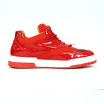 Mauri Breeze 8498/1 Patent/Baby Crocodile/Mesh Fabric/Nappa Sneakers Red
