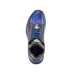 Mauri Bubble 8900/2 Patent / Baby Croc & Matahari Fabric Sneakers Black / Blue / Orange