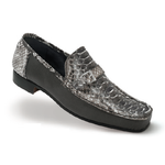 Mauri Ca'd'oro 3942 Python & Nappa Loafers Gray