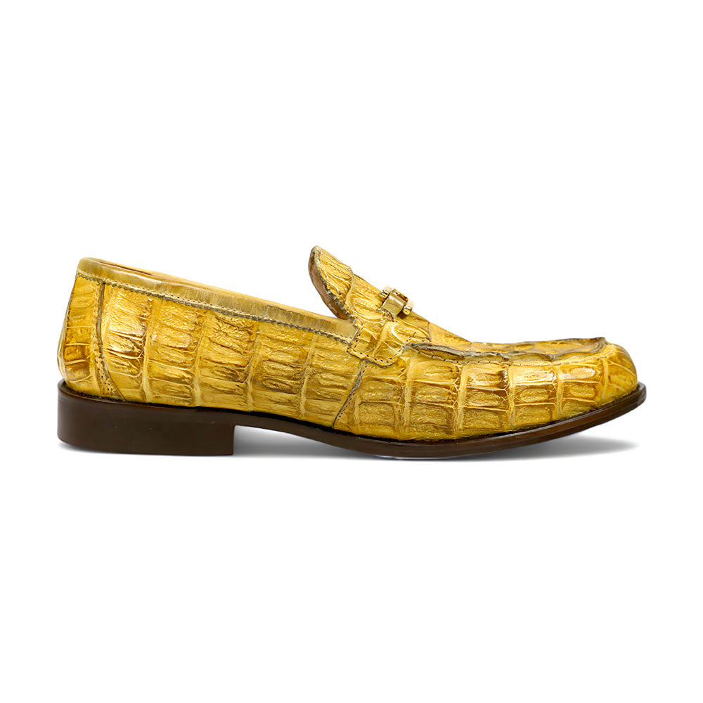 Mauri Chapel 1028/3 Hornback Bit Loafers Yellow Pepper