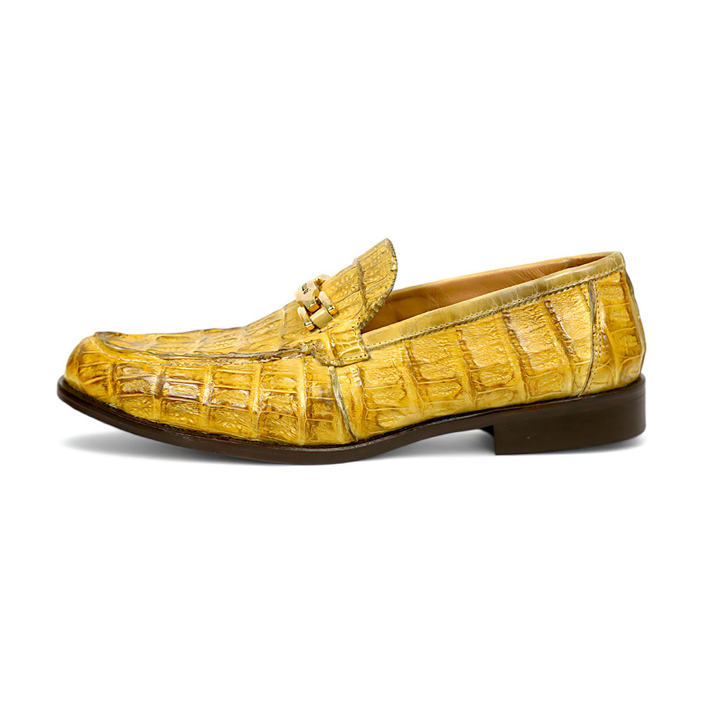 Mauri Chapel 1028/3 Hornback Bit Loafers Yellow Pepper