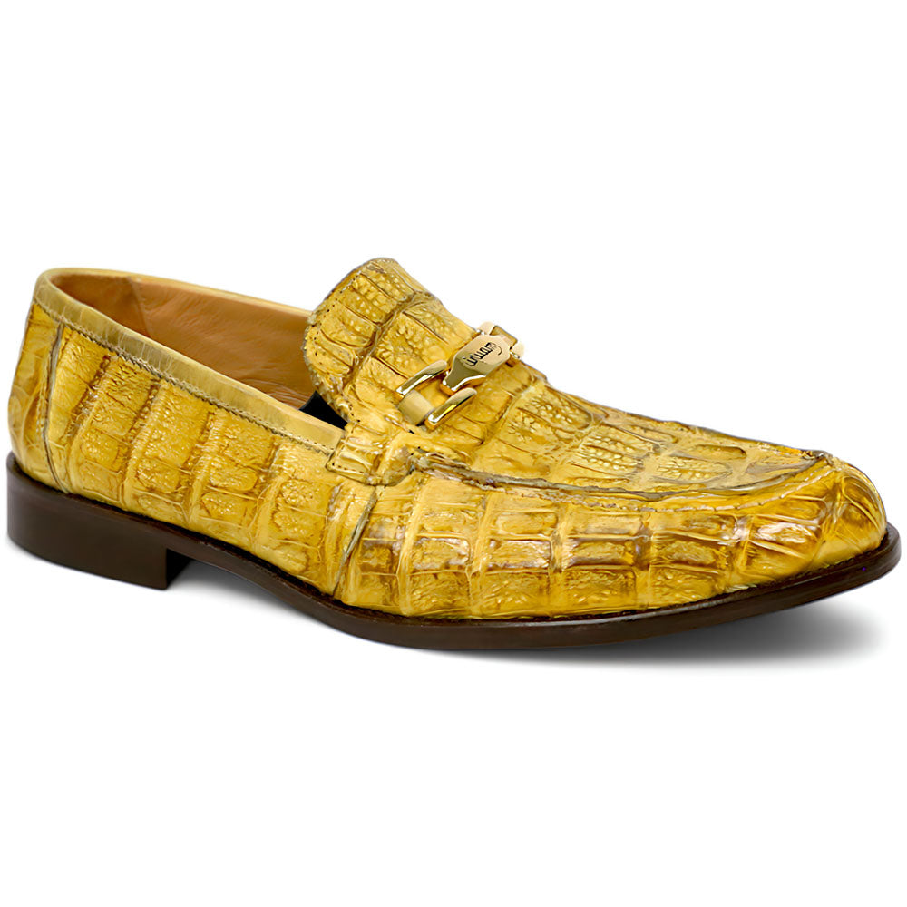 Mauri Chapel 1028/3 Hornback Bit Loafers Yellow Pepper