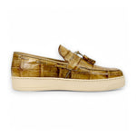 Mauri Chill 8800/1 Alligator/Calfskin Loafers Mustard