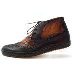 Mauri D'este 8563 Wingtip Brogue Sneaker Boot Sport Rust