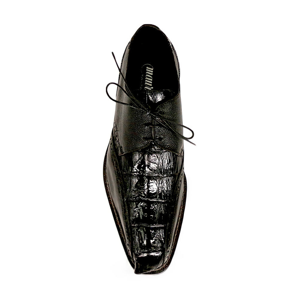 Mauri Don 2670/2 Hornback/Pebble Grain Shoes Black