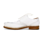 Mauri Don 2670/2 Hornback/Pebble Grain Shoes White