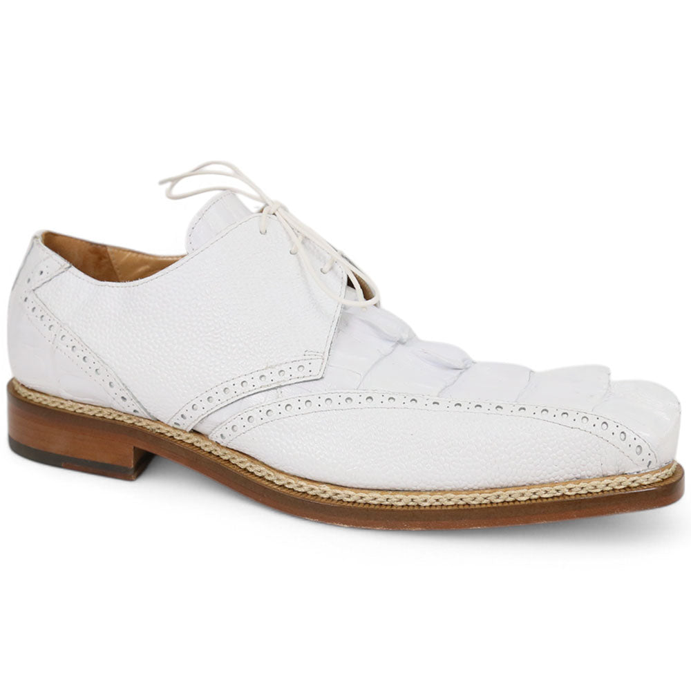 Mauri Don 2670/2 Hornback/Pebble Grain Shoes White