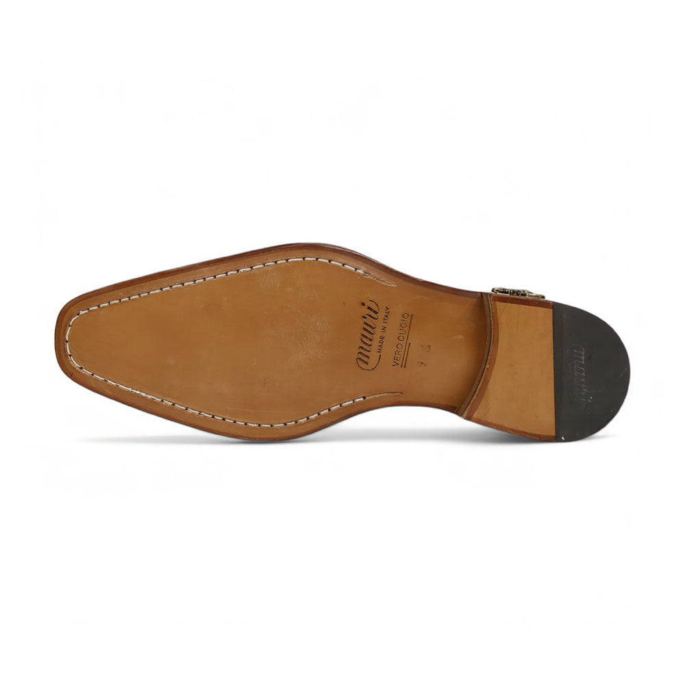 Mauri Ebony 1092/3 Alligator/Calfskin Boots White