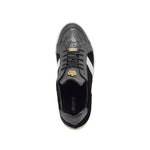 Mauri Freeze 8418 Nappa Croc & Velvet Sneakers Black / White