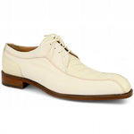 Mauri Gentleman 3251 Goatskin/Alligator Shoes Cream