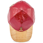 Mauri H65 Baby Croc & Patent Embossed Hat Raspberry / Champagne