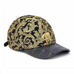 Mauri H65 Baby Crocodile / Didier Fabric Cap Black / Gold