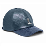 Mauri H65 Baby Crocodile / Embossed Nappa Cap Blue