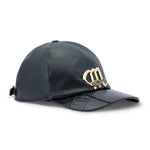 Mauri H65 Baby Crocodile / Time Hat Black