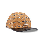 Mauri H65 Calfskin / Baby Croco Hat Mustard / Black / White