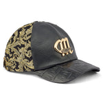 Mauri H65 Croc / Didier Fabric & Time Hat Black / Gold