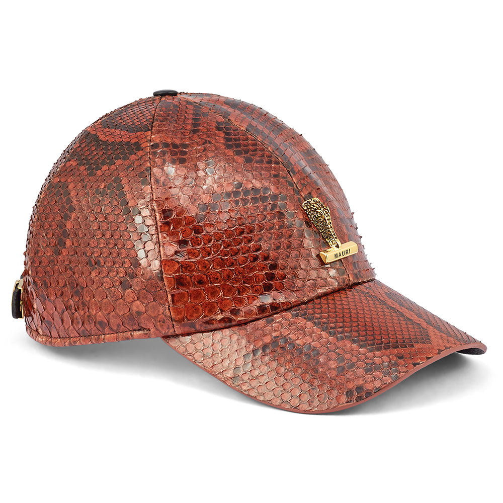 Mauri H65 Python Hat Black / Gold | MensDesignerShoe.com