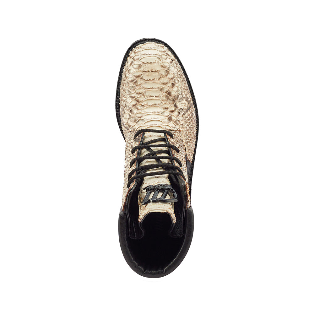 Mauri Hawk 4949/1 Python & Karung Boots Natural / Black