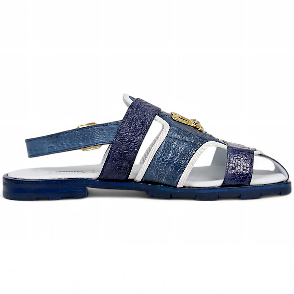 Mauri Jamaica 5191 Ostrich Leg Sandals Caribbean Blue/Wonder Blue