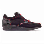 Mauri M791 Baby Crocodile / Suede / Patent Sneakers Red / Black