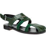 Mauri Miraggio 1620 Ostrich Leg Sandals Green