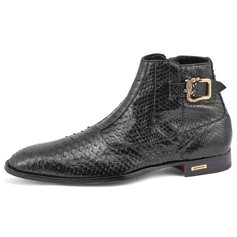 Mauri Pastor 3083 Python Boots Black