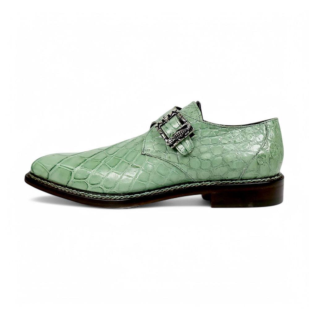 Mauri Shadow 3281/2 Alligator Shoes Light Leaf