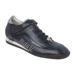 Mauri 8604 Nappa & Alligator Sneakers Wonder Blue