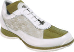 Mauri 8691 Mania Crocodile & Nappa Sneakers Apple Green