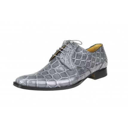 Mauri Falco M508 Alligator Shoes Gray