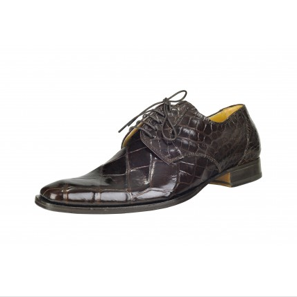 Mauri Falco M508 Alligator Shoes Sport Rust
