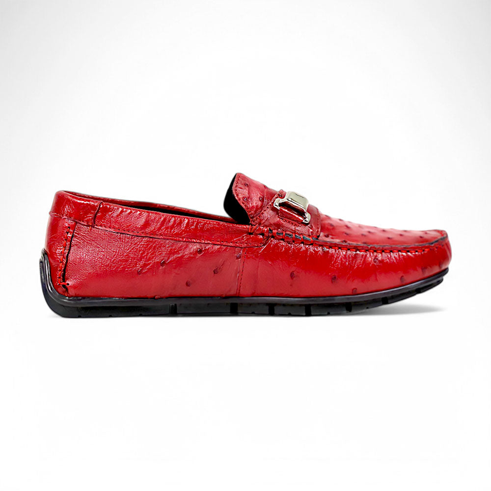 Mauri Sprinter 3517/5 Ostrich Loafers Campari