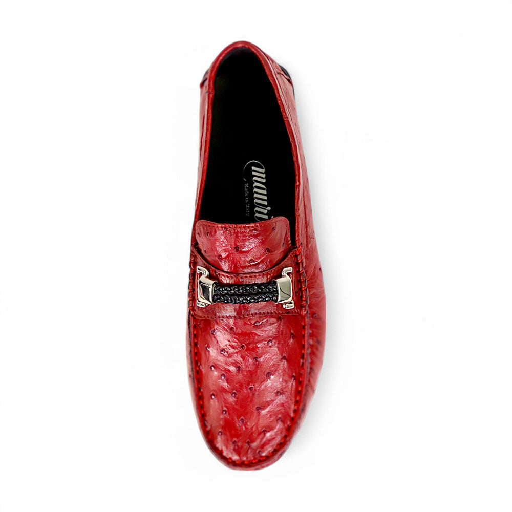 Mauri Sprinter 3517/5 Ostrich Loafers Campari